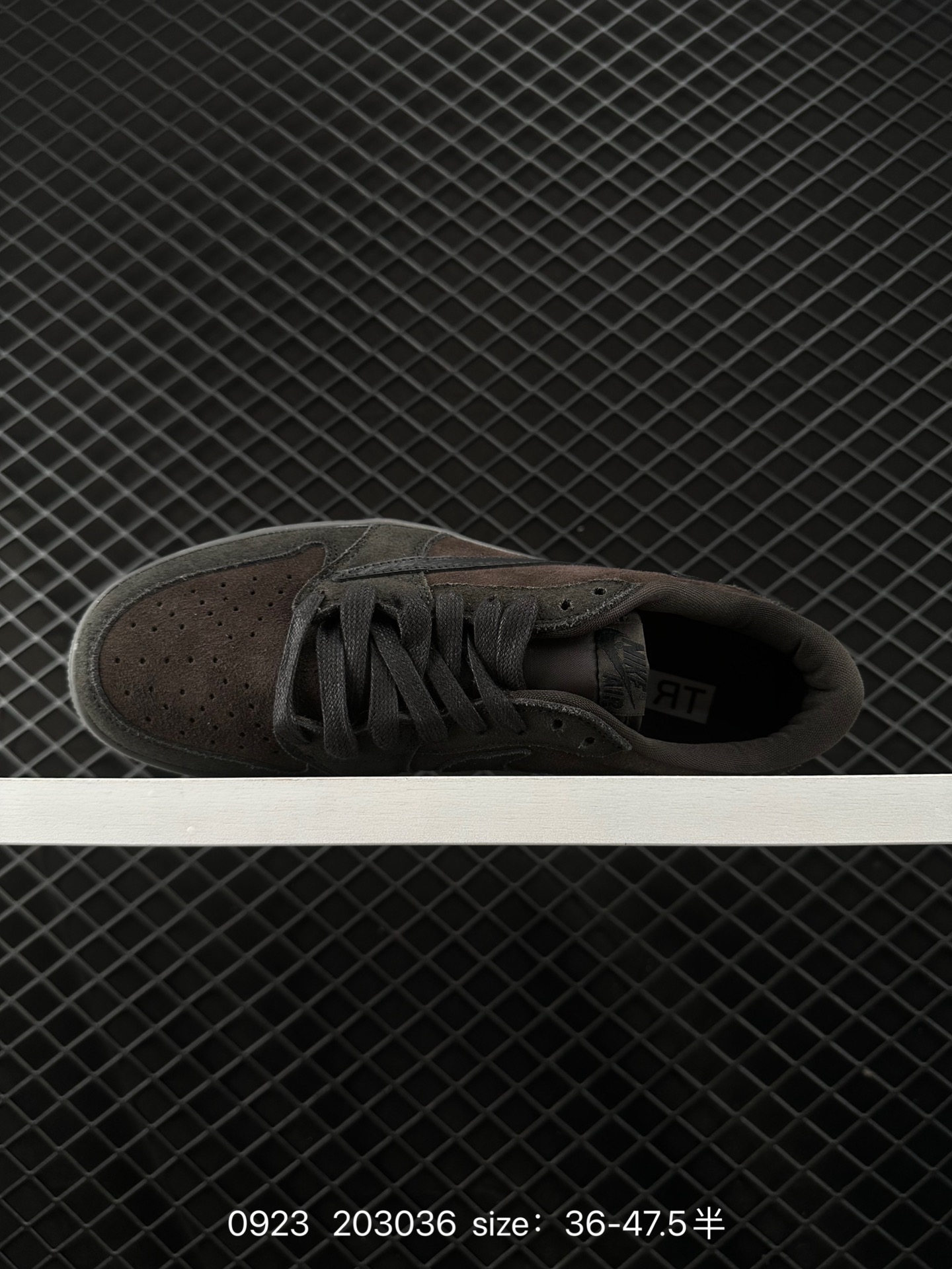 fragment design x Travis Scott x Nike Air Jordan 1 Low OG SP”Black/Green Toe“